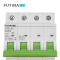 福田 小型断路器空开 家用空气开关小型断路器不带漏保 4P63A 单位:个