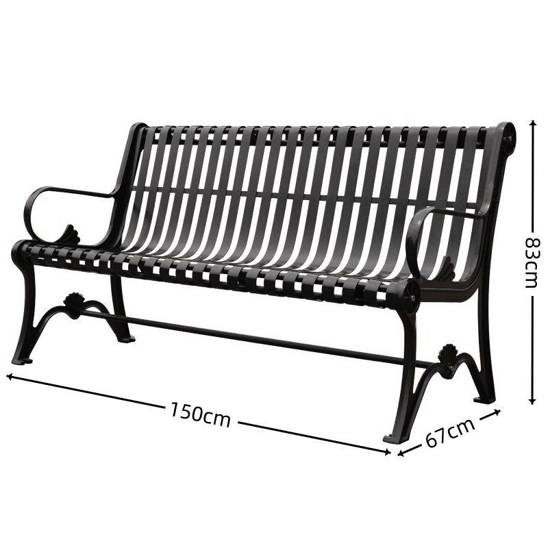 豫龙都 公园椅 1.5m 张高清大图