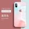 春樱色 苹果se 苹果x手机壳水墨白iPhonex/xs液态玻璃xr镜头全包xsmax防摔保护套