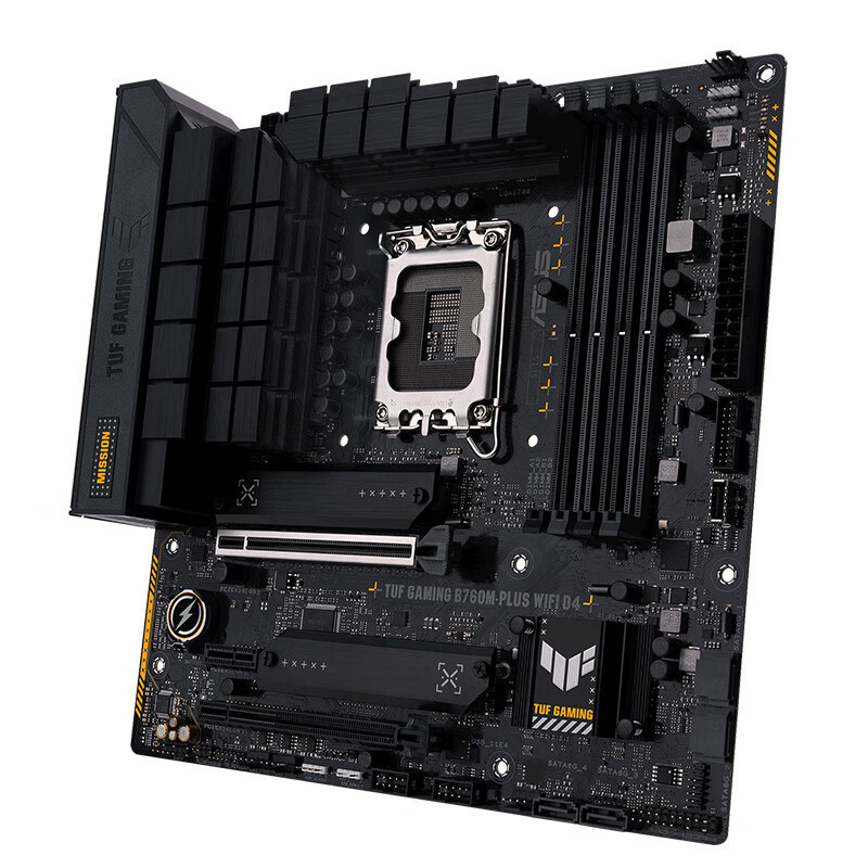 华硕(ASUS)TUF GAMING B760M-PLUS WIFI D4+13代英特尔 i5 13490F 主板套装