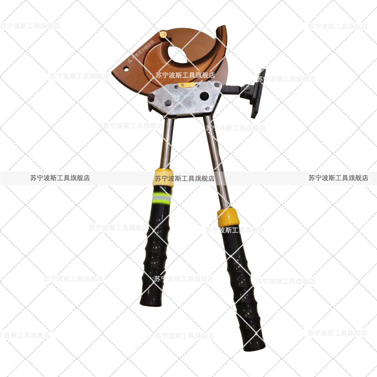 波斯(BOSI) 荧光系列机械式线缆剪 470-630mm 把高清大图