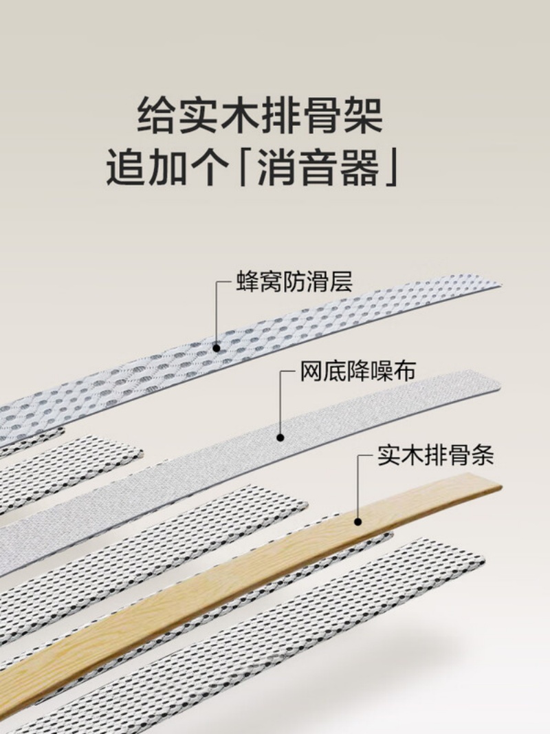 喜临门 - 灵动岛皮床 奶油风腰部可调节靠包 排骨架齐边软床大床主次卧婚床高清大图