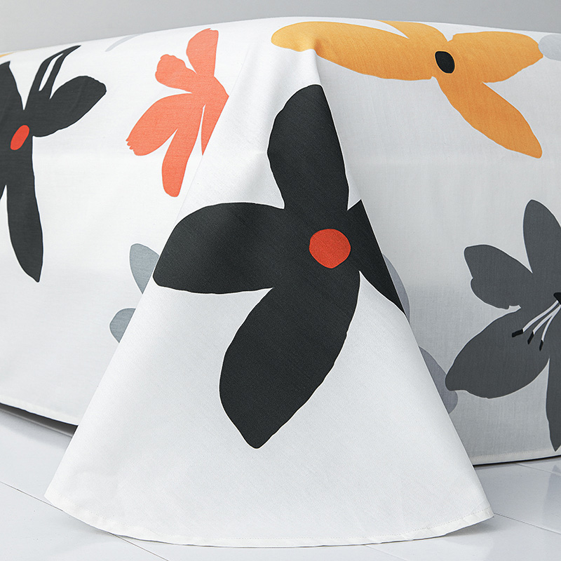 梦洁家纺 美颂磨绒印花 四件套恋青春高清大图