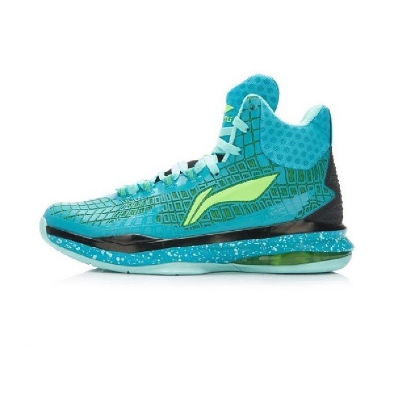 李宁篮球鞋环弓二代篮球系列减震男鞋 高帮篮球鞋运动鞋abak027