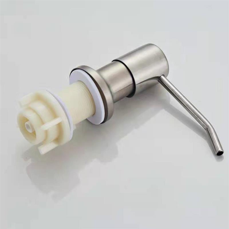 圣瑞佳皂液器延长管子不锈钢皂液器厨房水槽用洗洁精按压皂液器