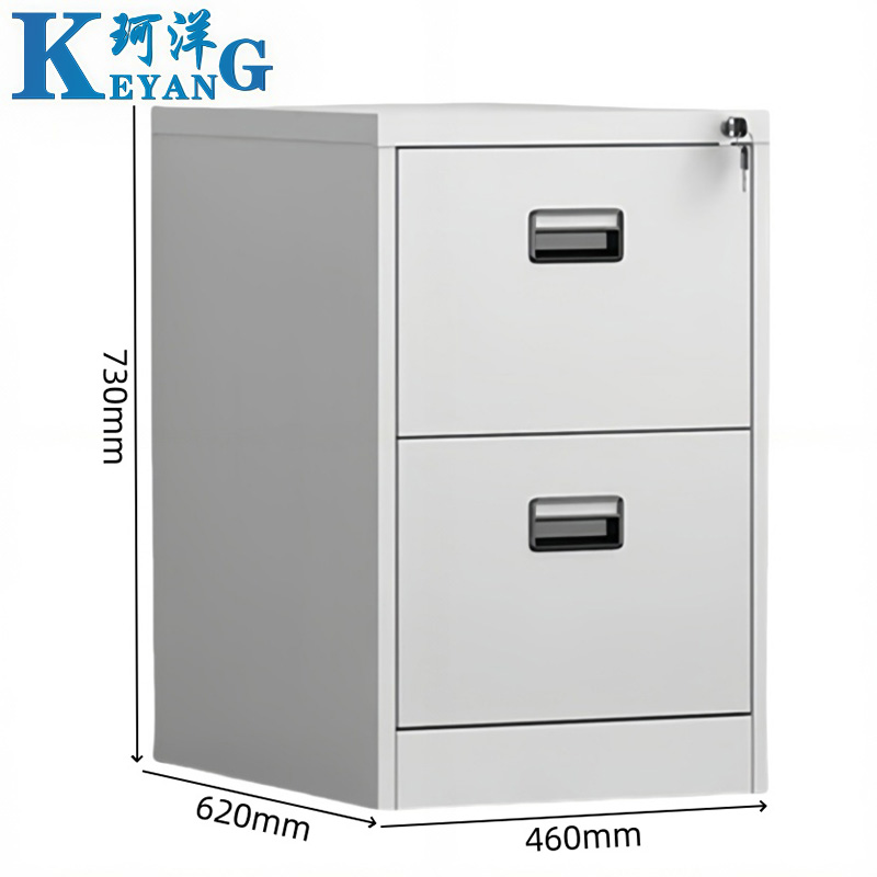 珂洋 A4抽屉柜 二斗(灰白色) 台高清大图