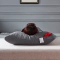 【南极人】可水洗枕头一对装枕套酒店枕芯家用成人枕头芯 一只枕芯+一只枕套 双边【中枕】【灰色】【650】