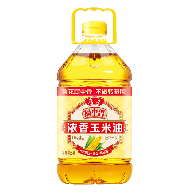 鲁花-厨中香浓香玉米油5L