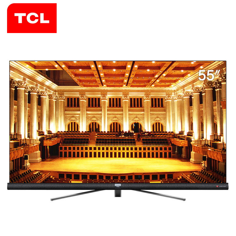 TCL 官方旗舰 55C6S (55英寸)吋 超薄电视 4K34核人工智能LED全面屏哈曼卡顿音响网络液晶电视机