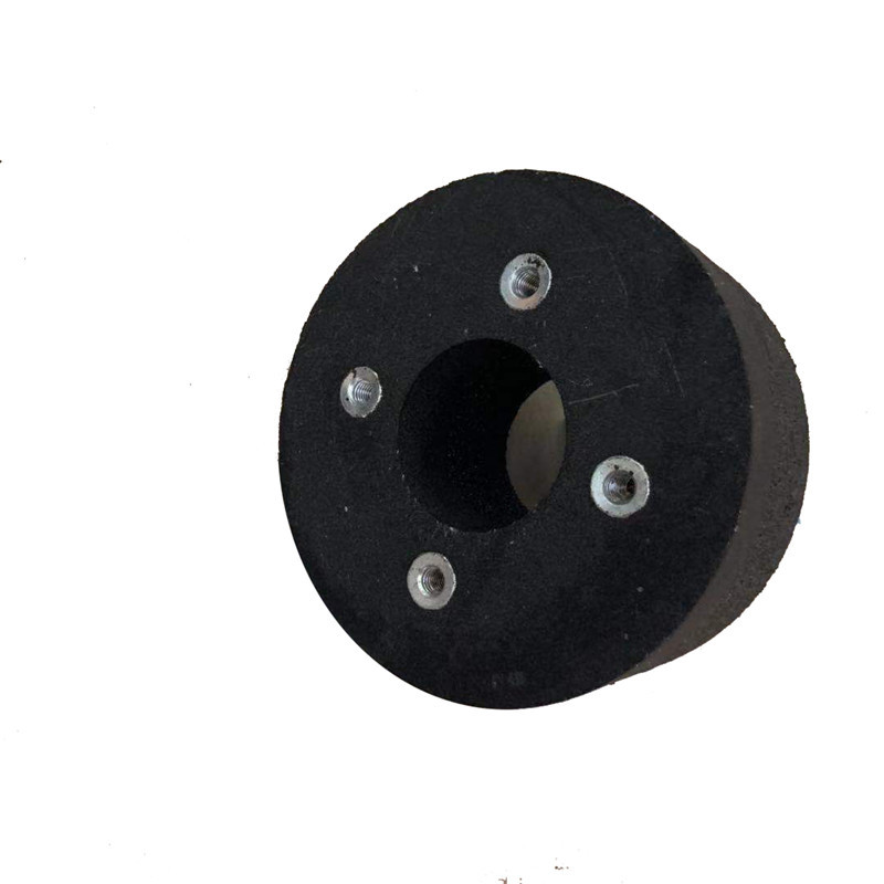 双箭牌树脂砂轮 150X55X70mm 钢轨打磨专用 四个螺丝孔