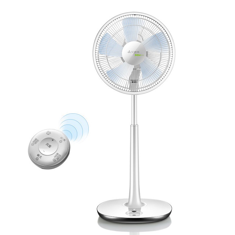 艾美特airmate电风扇台立扇遥控直流变频台立两用扇家用s35113r白色