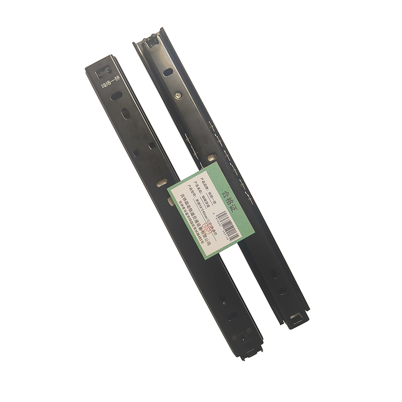 鸣扬一赫 抽屉滑道 黑钢18寸45cm/三节/普通款 副