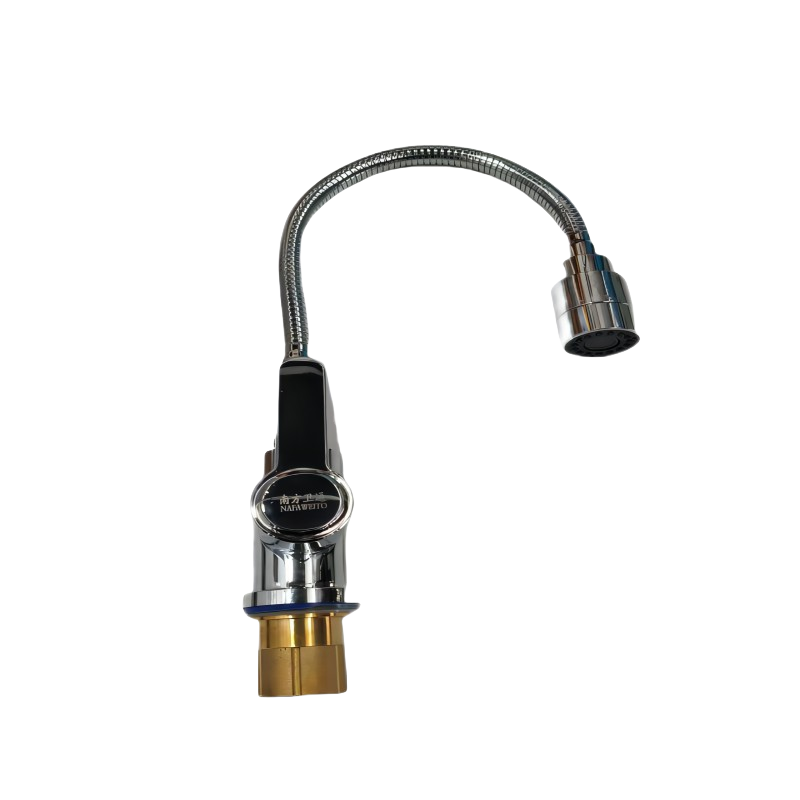 南方卫通 水龙头 万向菜盆冷热混合龙头NF5232 个高清大图