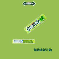 [4件5折&10件3.9折]绿箭口香糖原味薄荷20片装清新口气休闲零食