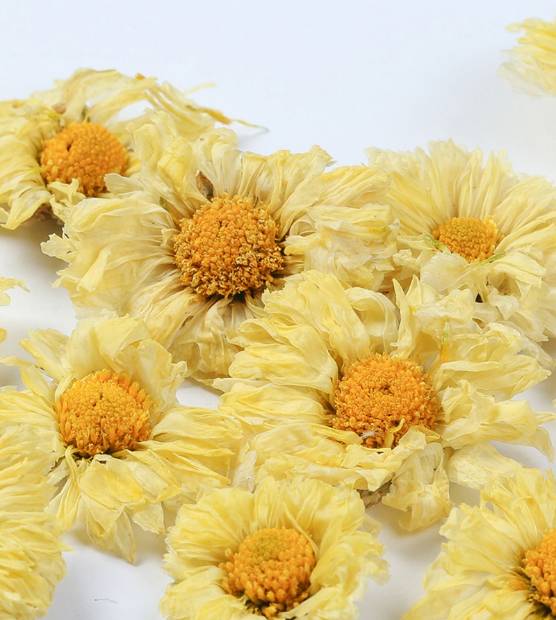 花祈鸿运菊花茶100克桶高清大图