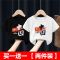 2021棉新款中国风男童女童短袖t恤夏童装儿童演出服上衣爱