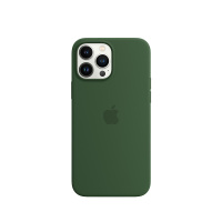 iPhone 13 Pro Max 专用 MagSafe 硅胶保护壳 - 苜蓿草色 MM2P3FE/A