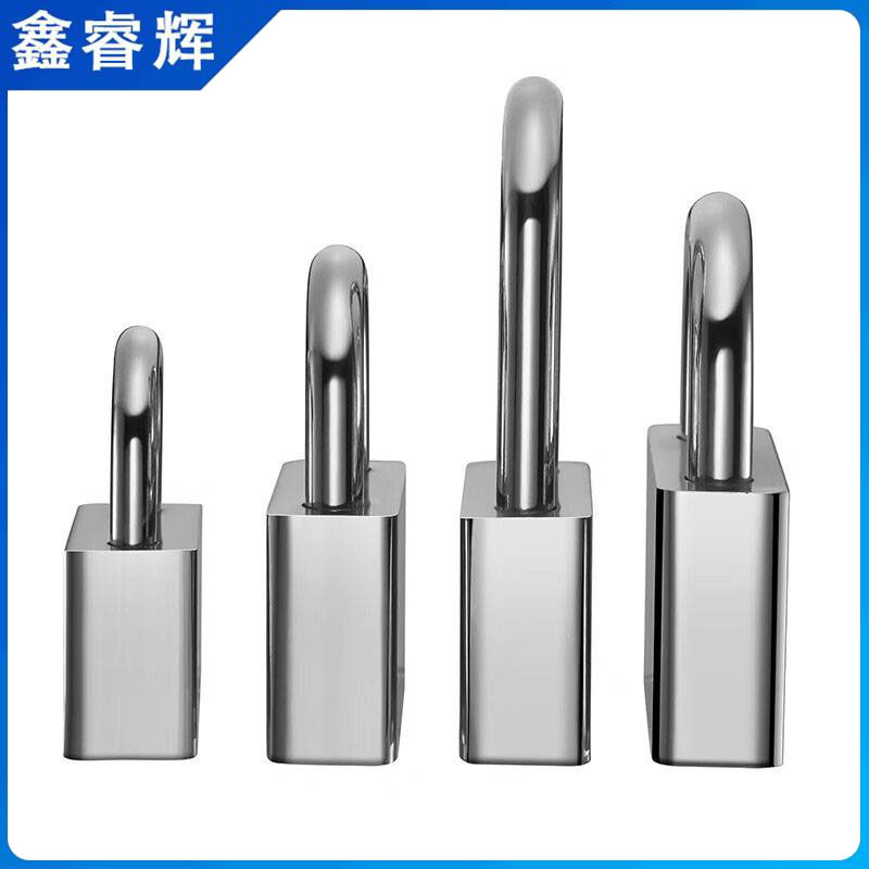鑫睿辉 不锈钢挂锁 30mm(长梁短梁/通开单开可备注) 个高清大图