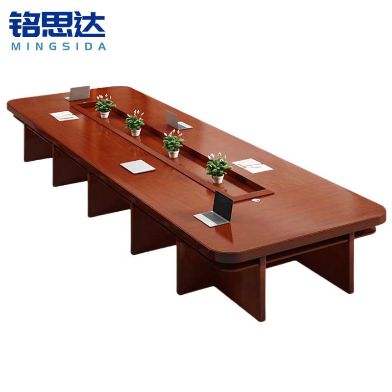 铭思 达实木会议桌高清大图