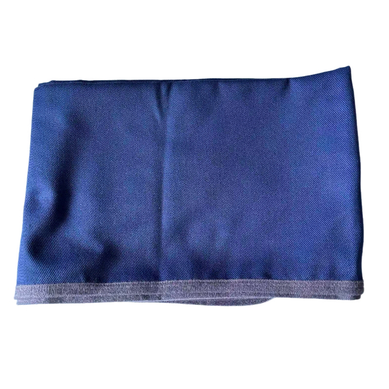 围盛 防寒毯 蓝色 条高清大图