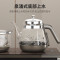 容声全自动上水电热水壶茶台烧水壶煮茶器玻璃茶具套装智能上水电茶炉自吸式电水壶泡茶壶上水煮茶壶烧水器 [黑色]无尘上水清洁