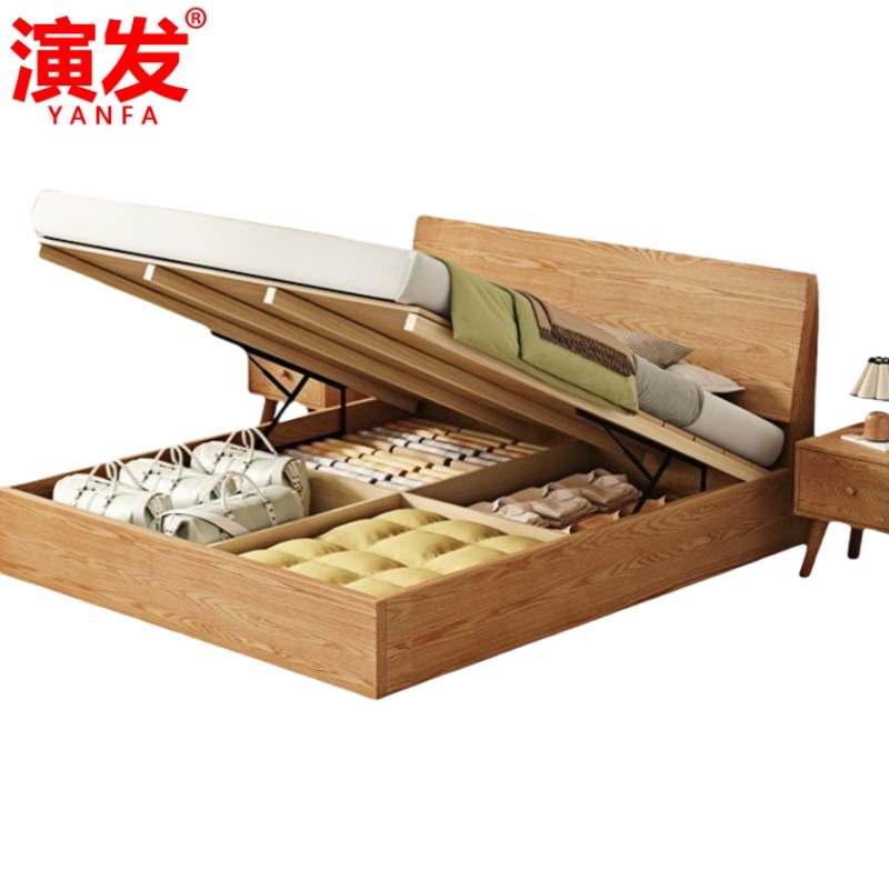 演发 实木床单人 张高清大图