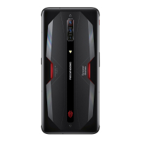 [送游戏摇杆]努比亚(nubia) 红魔6 5G全网通 8GB+128GB 碳纤黑 骁龙888旗舰芯片165Hz屏幕刷新率66W快充 6层多维散热系统全网通5G游戏手机