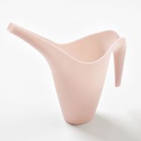 长嘴洒水壶塑料家用园艺养花工具浇水器盆栽浇花喷壶喷水壶花洒壶 长嘴浇水壶--灰粉色