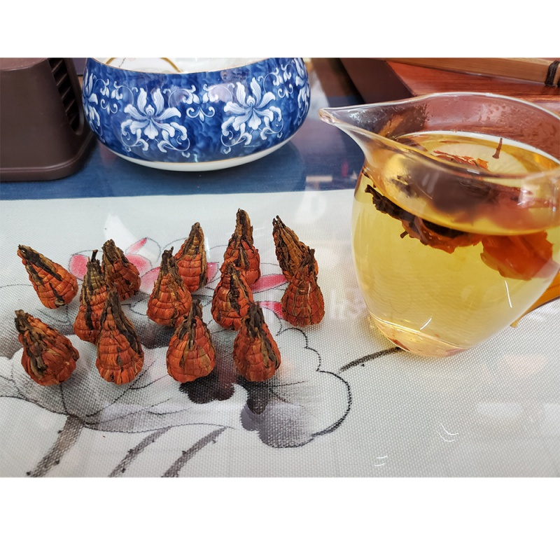 2020早春茶特级百合宝塔滇红金芽云南凤庆滇红茶叶蜜香金丝功夫茶