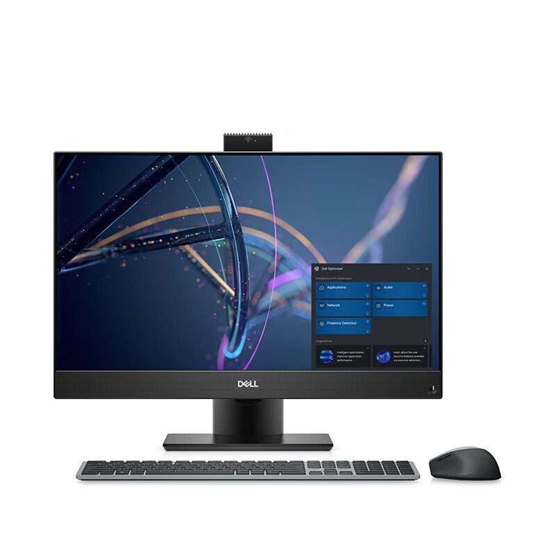 戴尔OptiPlex7400 23.8英寸办公台式一体机电脑I7-12700/16G/512G固态/触屏/摄像/WIFI/RX6500M-4G/W11H/有线键鼠 定制款