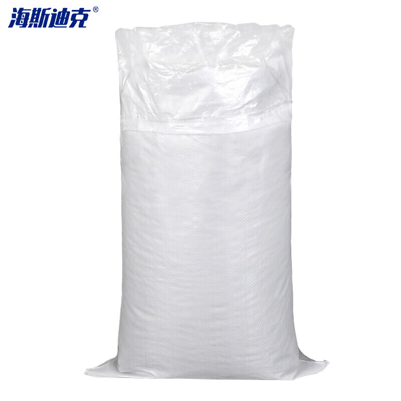 3M 海斯迪克 HKL-400 带内膜蛇皮袋编织袋 白色内衬防潮防水套内袋 40*62cm(100条)