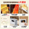 美的(Midea)石墨烯踢脚线取暖器大面积地脚线式电暖气家用防水浴室电暖器节能移动地暖客厅遥控智能暖风机 [石墨烯速热