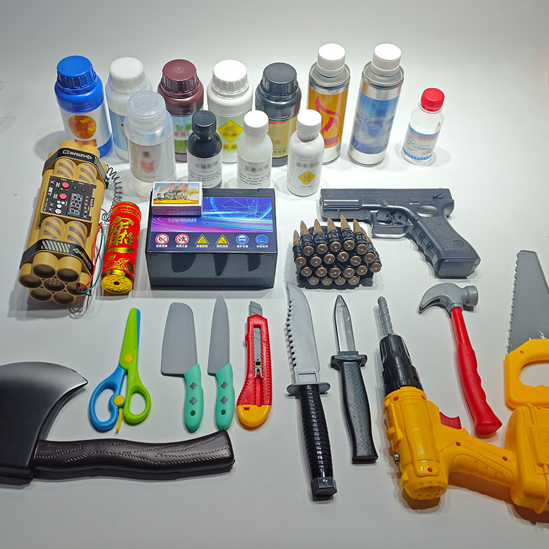 斯赞 禁限物品仿真道具标识 SZ1008 套高清大图