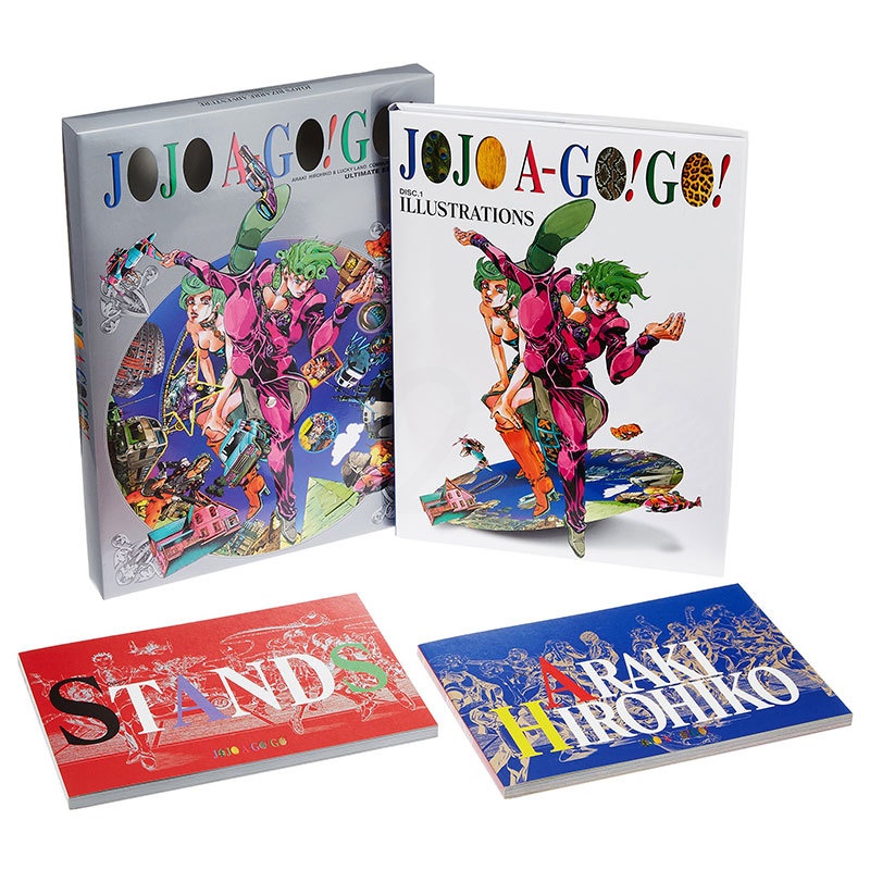 [正版] 日文原版 JOJO的奇妙冒险画集 JOJO A-GO!GO! (愛蔵版コミックス) 动漫二次元绘本画册设定高清大图