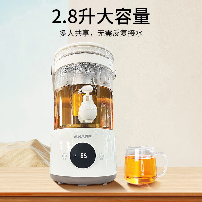 夏普多功能电热壶(养生壶)KP-WT30L-W高清大图