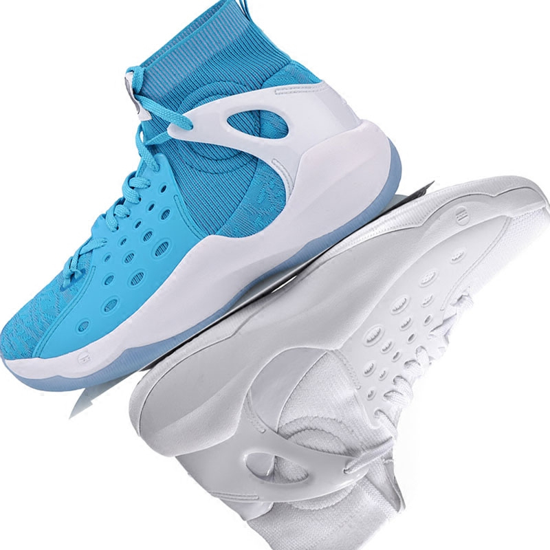 李宁(LI-NING)2018夏季音速6代新款网面透气战靴篮球鞋ABAN021