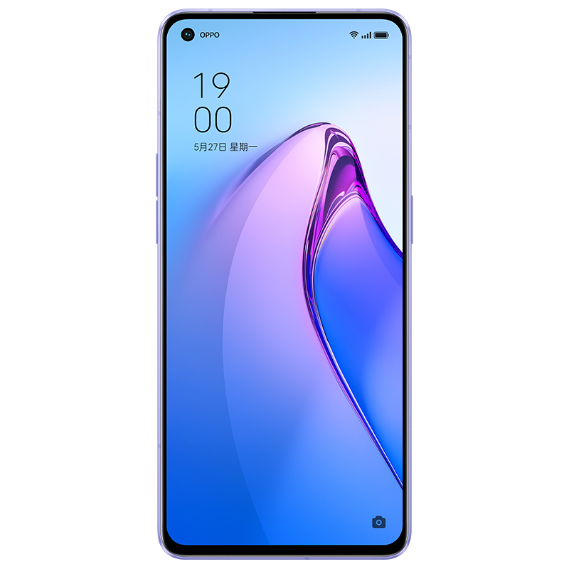 OPPO Reno8 Pro 鸢尾紫 8GB+256GB 5G手机 第一代骁龙®7移动平台 长寿版 80W 超级闪充 5000万索尼旗舰 自研影像芯片 120Hz超清大屏