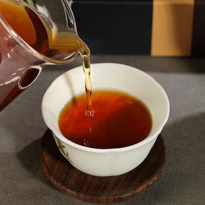 中茶四季六堡茶罐装200g