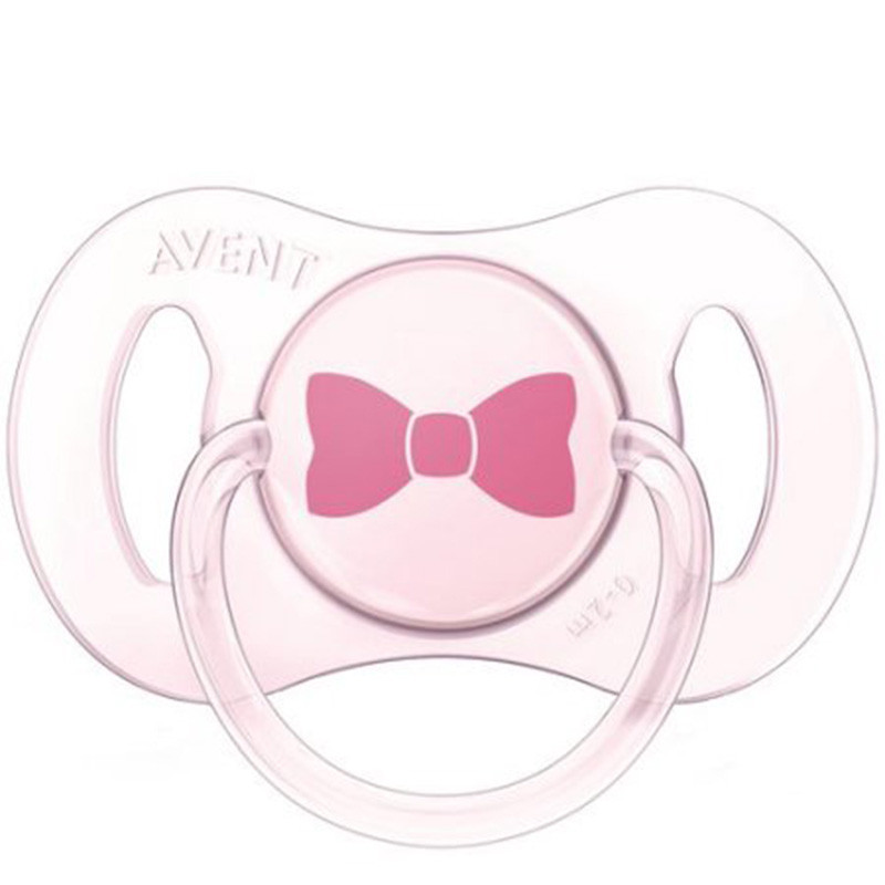PHILIPS飞利浦 AVENT 新安怡新生儿安抚奶嘴 0-2个月 混色 2个装 SCF151/03