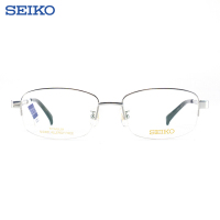 SEIKO精工 眼镜框男款半框钛材质经典系列眼镜架近视配镜光学镜架HC1027 54mm