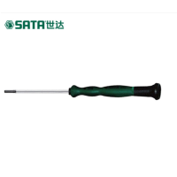 世达工具专业螺丝刀花形六角微型螺丝批 苹果手机电脑笔记本 精密螺丝刀改锥起子 2.0x50mm 63105