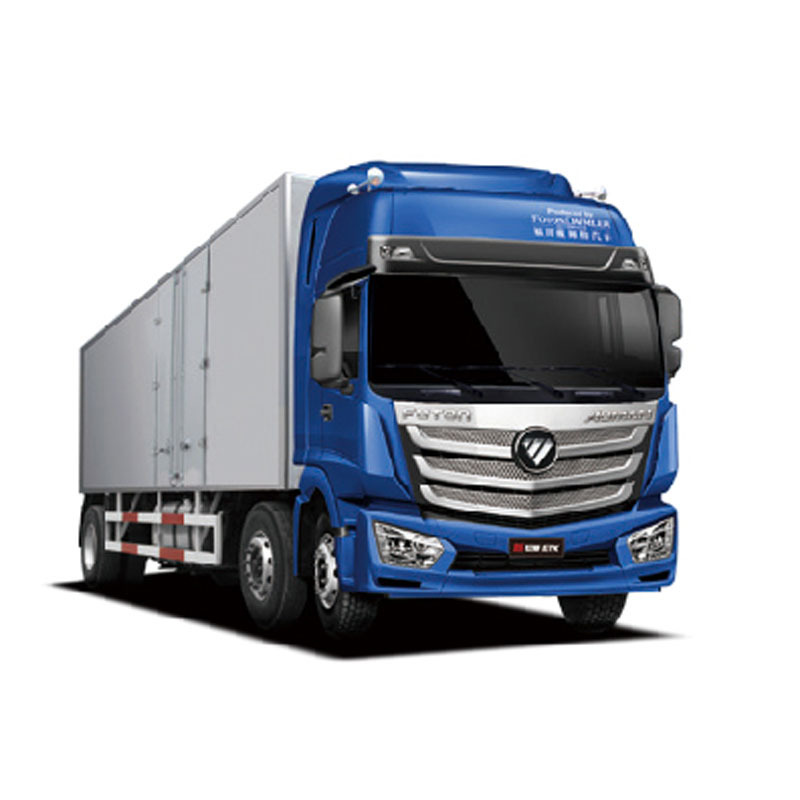 北汽福田欧曼汽车96米厢车245马力康明斯发动机视频