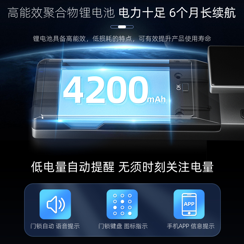 小凯X5 PRO MAX智能锁 3D人脸识别 可视猫眼指纹锁家用防盗门锁 全自动电子锁密码锁 APP远程智控