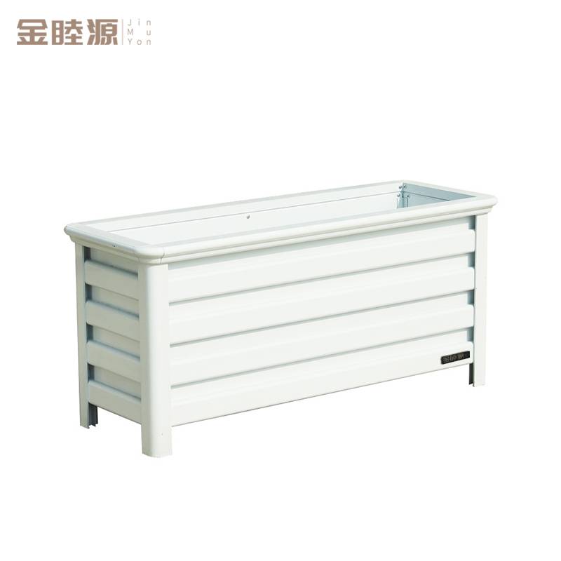 金睦源 JIN MU YON 花箱 120*40*50cm白色 个高清大图