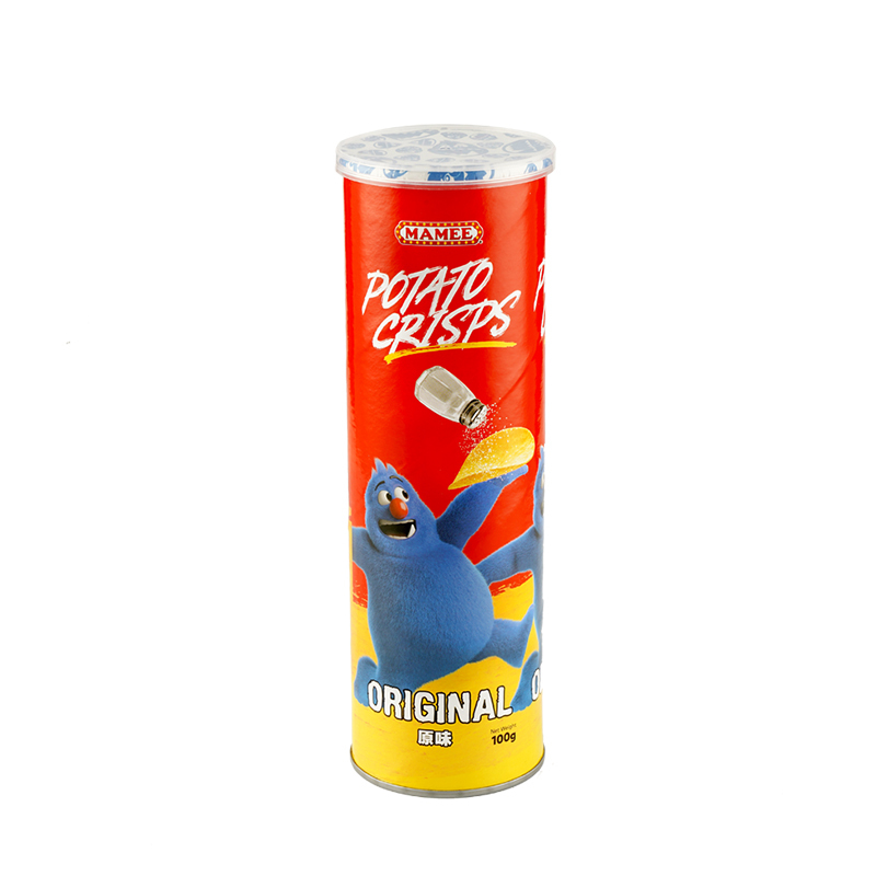 MAMEE/妈咪 马来西亚进口薯片100g*2罐装(原味)马铃薯片膨化食品