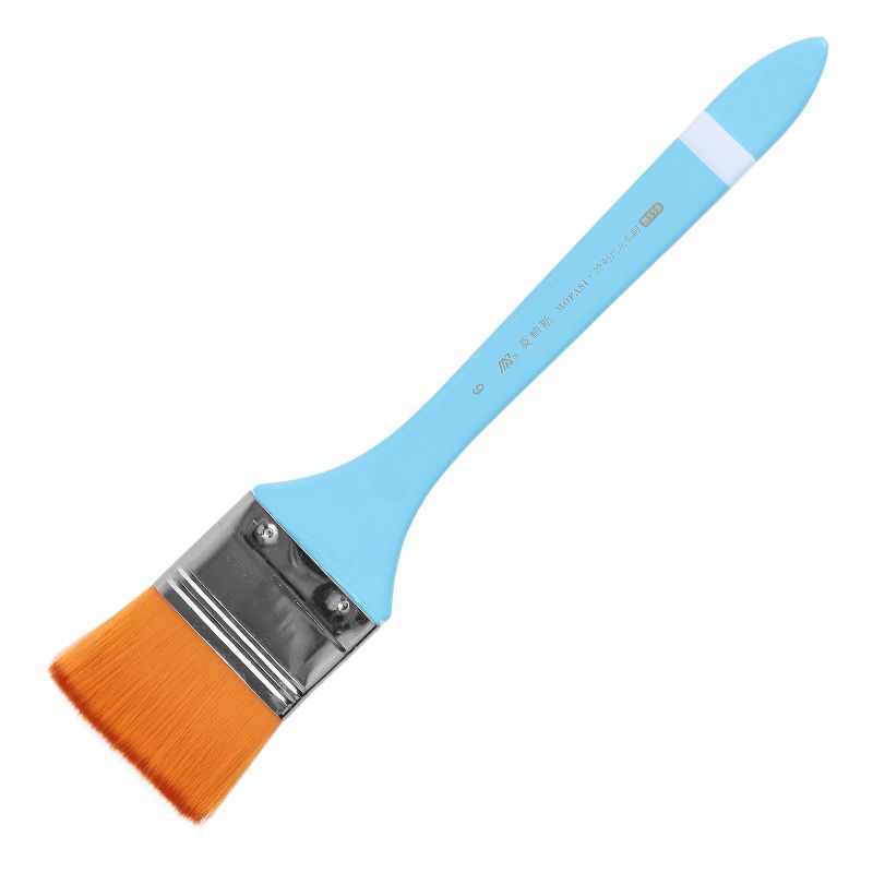 1号莫帕斯b119长杆尼龙毛刷子油画笔板刷子水粉笔水彩笔油漆墙绘排刷