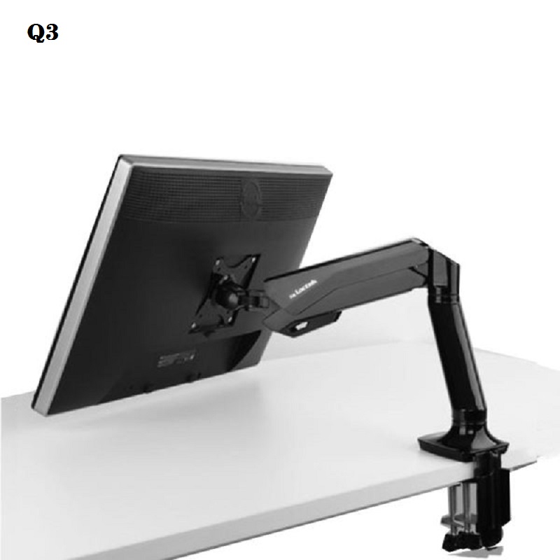 联想乐歌(Loctek)Q3 基础款电脑支架适用于10-30 英寸显示器支架 多维度气弹簧式支架 乐歌显示器支架高清大图