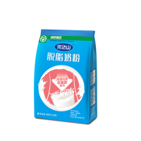 完达山 脱脂奶粉袋装400g克 成人奶粉 生牛乳加工 单独包装