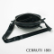 CERRUTI 1881汉密尔顿系列黑色斜挎包NTR711A