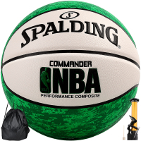 斯伯丁(SPALDING)篮球迷彩室内外7号PU标准通用篮球74-936Y/937Y
